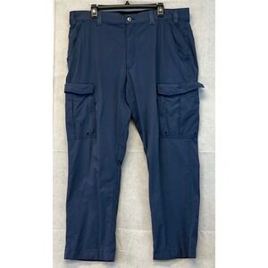 ALASKAN HARDGEAR Duluth Cargo Pants Mens 40x30 Blue Stretch Outdoor Utility